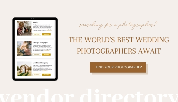 photographer directory elopement idea