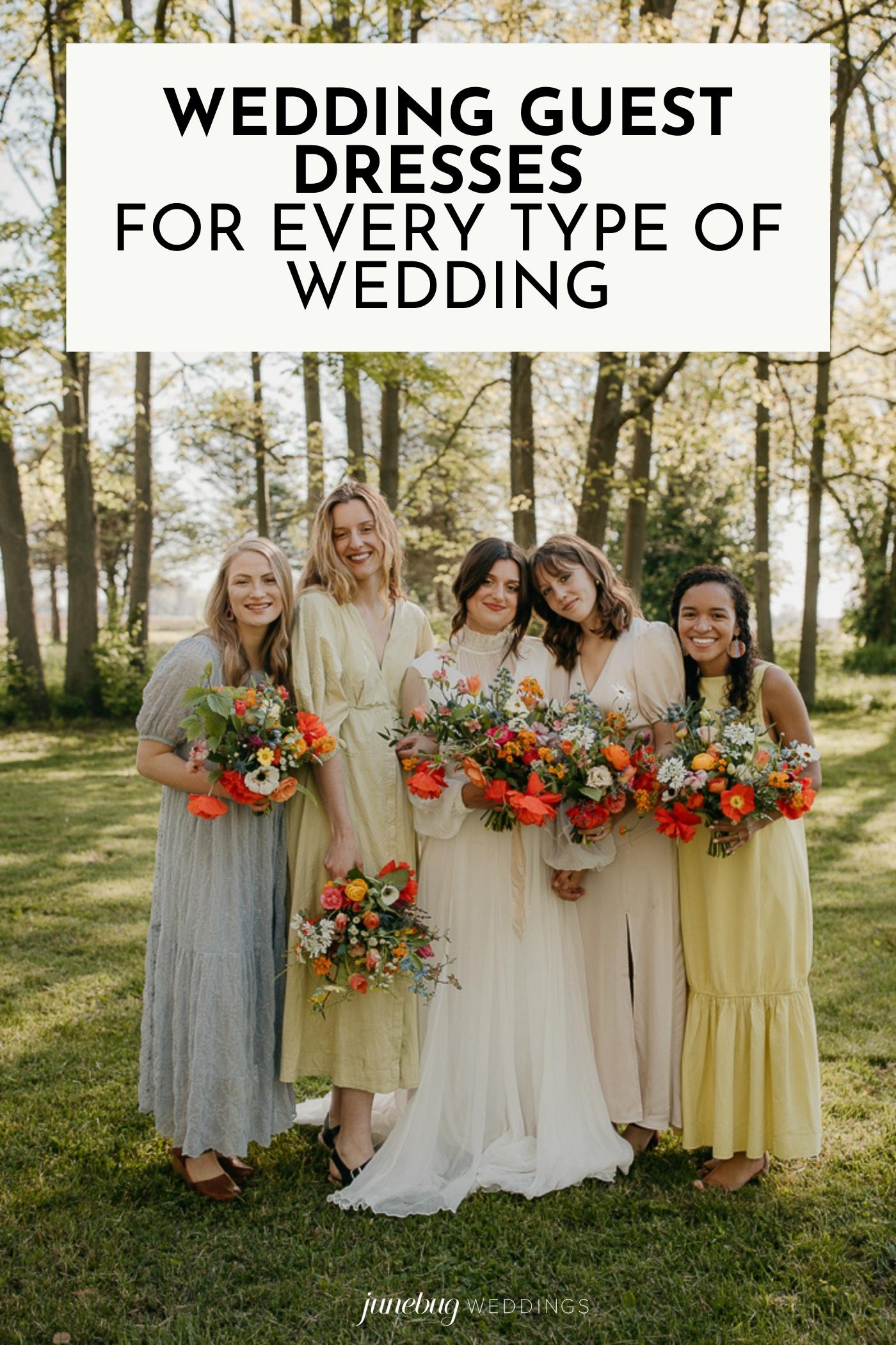 Wedding Guest Dresses For Every Type Of Wedding | Junebug Weddings