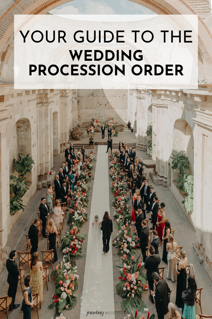wedding processional order