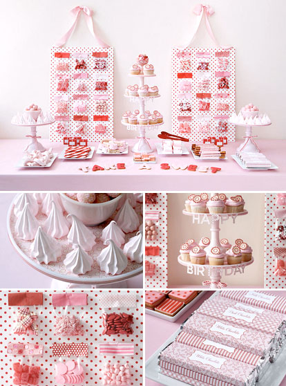 Wedding dessert tables and images by Amy Atlas Events, red and pink birthday party Wedding dessert tables and images by Amy Atlas Events, red and pink birthday party