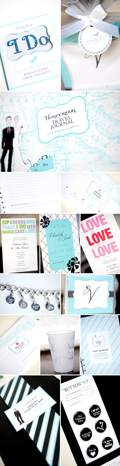 Mindy Weiss for Two's Company and Mindy Weiss for Inviting Company wedding planning products, images by Junebug Weddings Mindy Weiss for Two's Company and Mindy Weiss for Inviting Company wedding planning products, images by Junebug Weddings