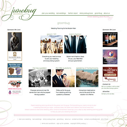 Groombug, wedding planning advice and inspiration for the groom and his guys Groombug, wedding planning advice and inspiration for the groom and his guys
