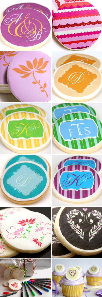 Custom wedding cookies from Gumdrop Cookie Shop Custom wedding cookies from Gumdrop Cookie Shop