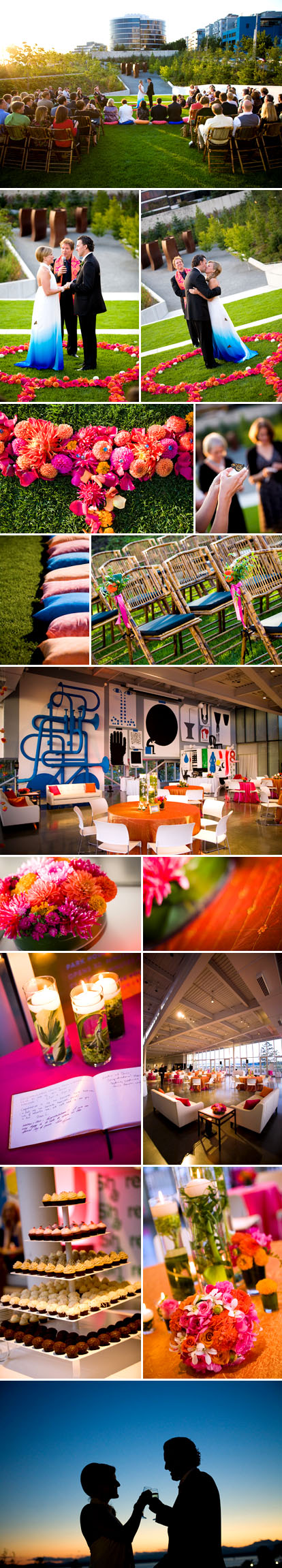 Stephanie Cristalli Photography, Indian inspired summer wedding, Olympic Sculpture Park Seattle Stephanie Cristalli Photography, Indian inspired summer wedding, Olympic Sculpture Park Seattle