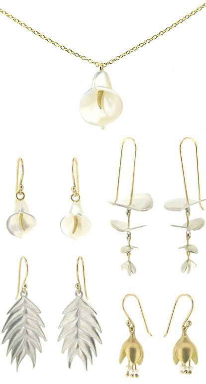 nature inspired bridal jewelry by Annette Ferdinandsen at KatyBeh.com nature inspired bridal jewelry by Annette Ferdinandsen at KatyBeh.com