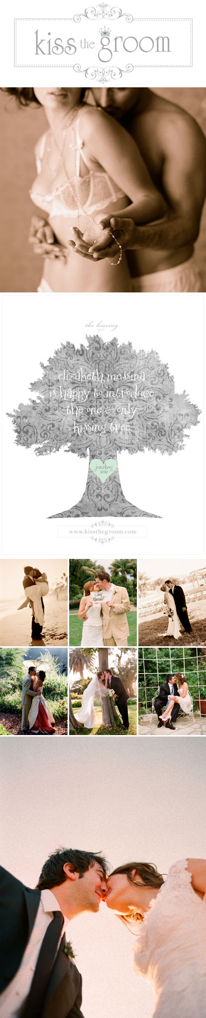 Elizabeth Messina's new wedding, boudoir and family photography blog, Kiss the Groom Elizabeth Messina's new wedding, boudoir and family photography blog, Kiss the Groom