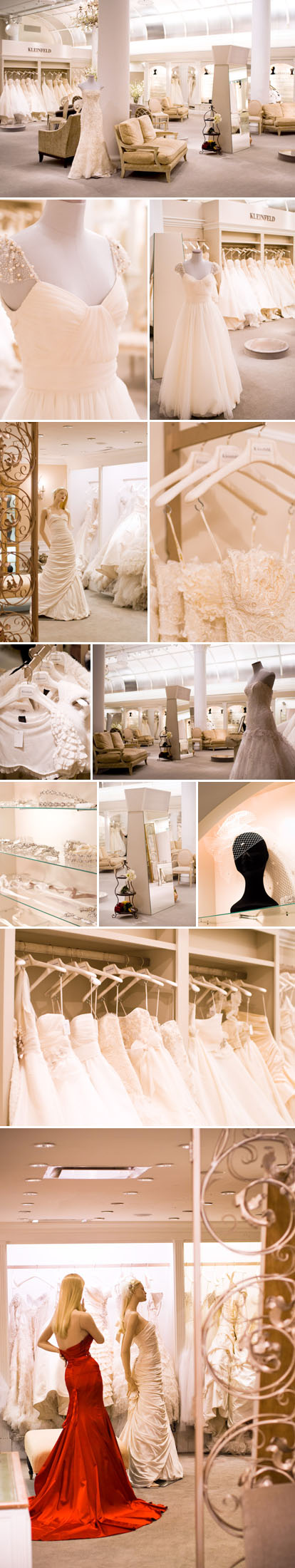 Kleinfeld Bridal, 'Say Yes to the Dress' wedding dress shop in New York City, images by Junebug Weddings Kleinfeld Bridal, 'Say Yes to the Dress' wedding dress shop in New York City, images by Junebug Weddings