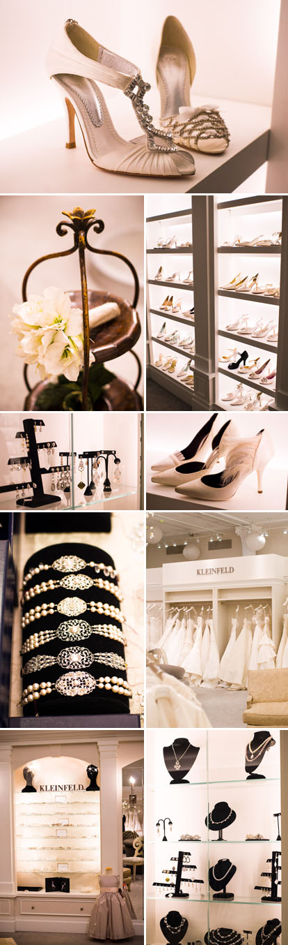 Kleinfeld Bridal, 'Say Yes to the Dress' wedding dress and accessories shop in New York City, images by Junebug Weddings Kleinfeld Bridal, 'Say Yes to the Dress' wedding dress and accessories shop in New York City, images by Junebug Weddings