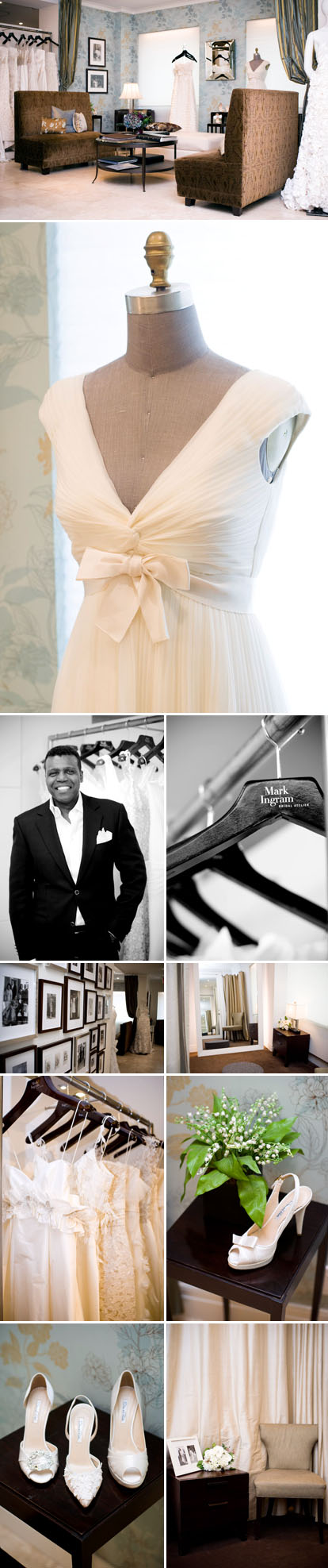 Mark Ingram Bridal Atelier, exclusive Manhattan wedding dress shop, Images by Junebug Weddings Mark Ingram Bridal Atelier, exclusive Manhattan wedding dress shop, Images by Junebug Weddings