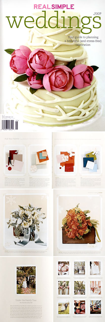 Real Simple Wedding magazine 2009, wedding cakes, wedding dresses, real weddings and more Real Simple Wedding magazine 2009, wedding cakes, wedding dresses, real weddings and more