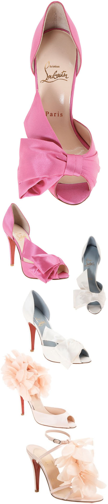 Christian Louboutin spring wedding shoes from Barneys.com Christian Louboutin spring wedding shoes from Barneys.com