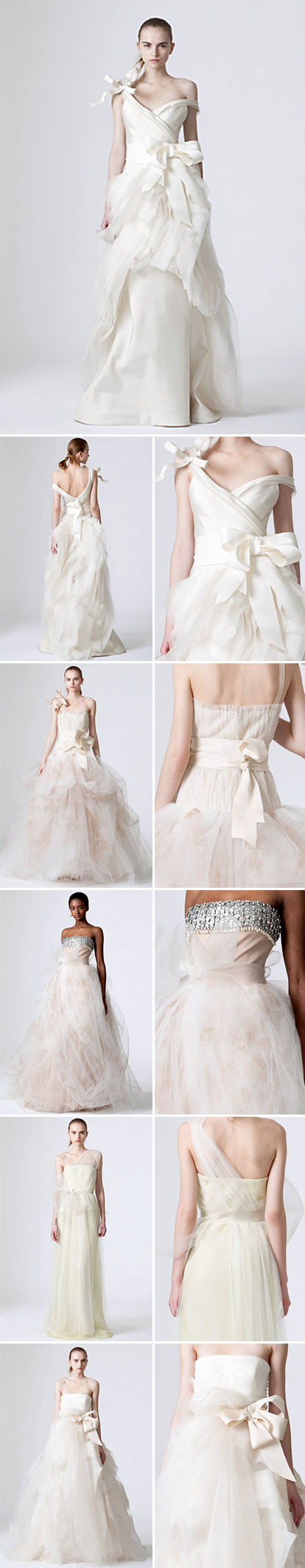 Spring 2010 bridal collection from Vera Wang Spring 2010 bridal collection from Vera Wang