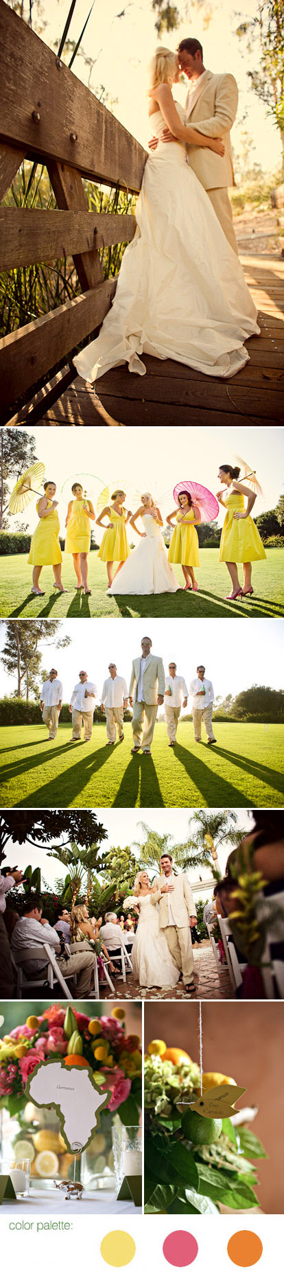 Summertime Rancho Valencia real wedding, images by Natalie Moser Photography Summertime Rancho Valencia real wedding, images by Natalie Moser Photography