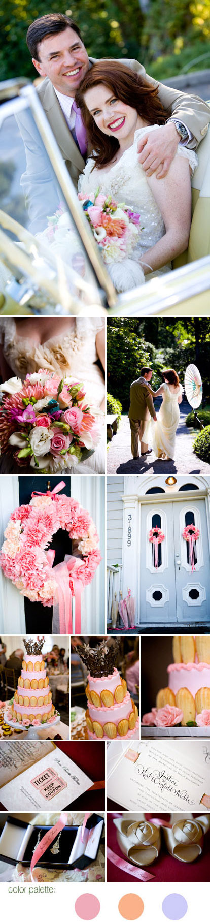 Vintage French real wedding, images by La Vie Photography Vintage French real wedding, images by La Vie Photography
