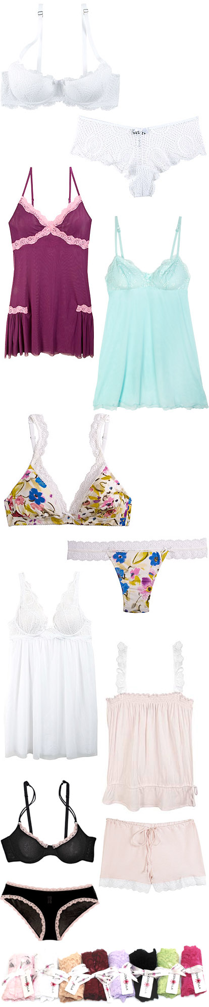 Bridal lingerie from Cosabella Bridal lingerie from Cosabella