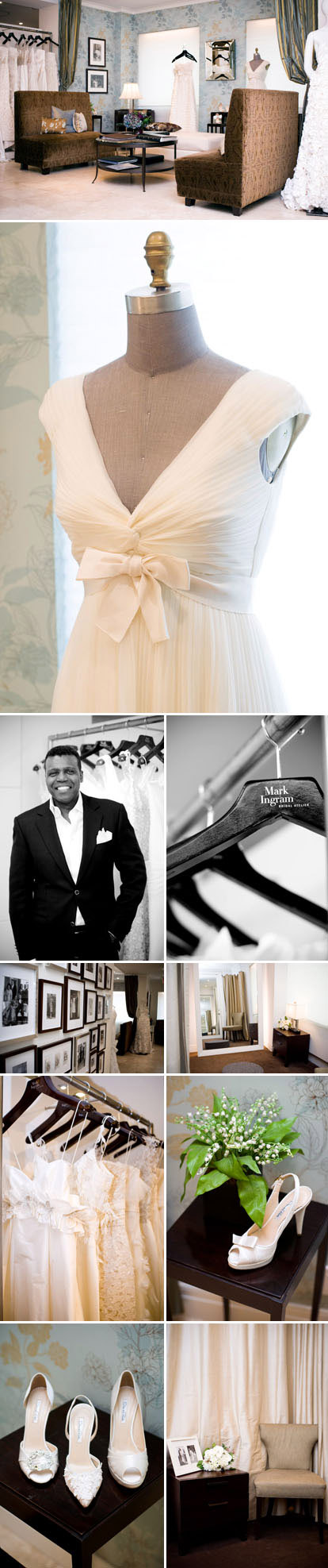 The beautiful NYC Mark Ingram Bridal Atelier The beautiful NYC Mark Ingram Bridal Atelier