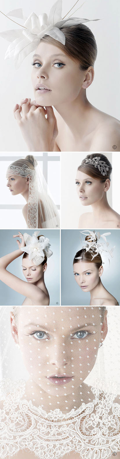 bridal veils and headpieces from Rosa Clara bridal veils and headpieces from Rosa Clara