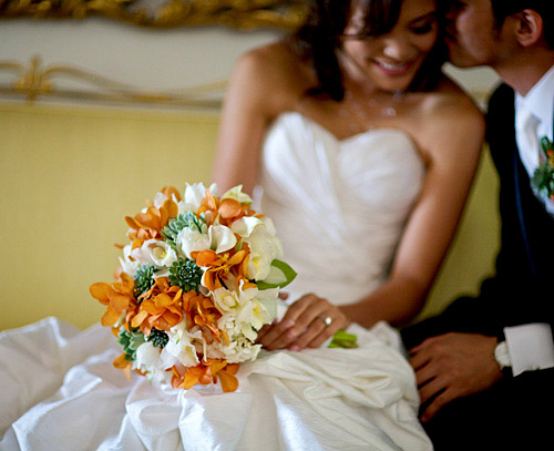 southern california orange, white and green wedding floral design by Nisie's Enchanted Florist, images by Ira Lippke Studios southern california orange, white and green wedding floral design by Nisie's Enchanted Florist, images by Ira Lippke Studios