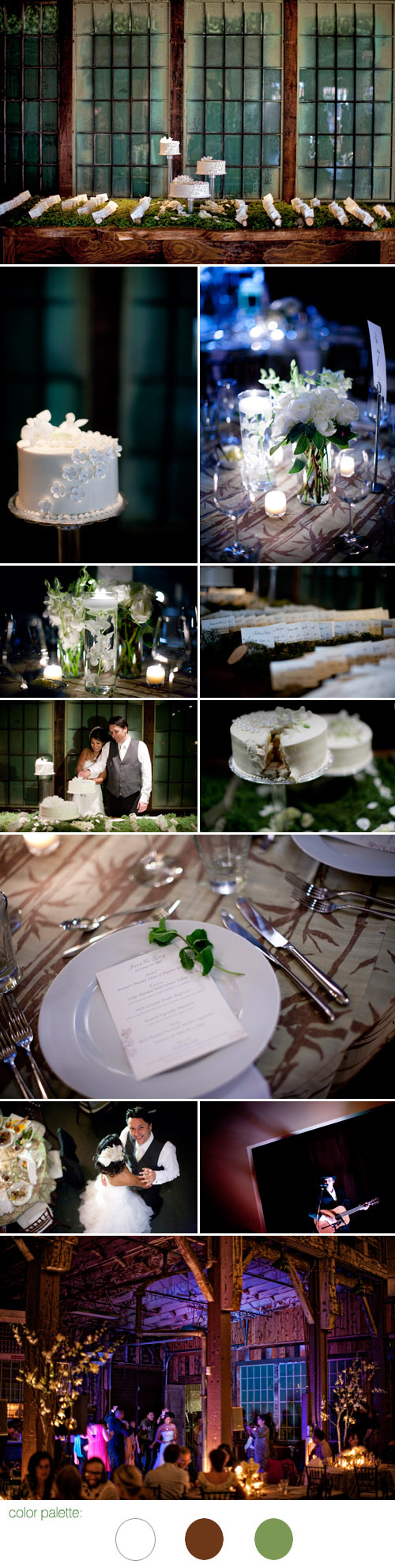 Seattle rustic eco-chic wedding reception at Sodo Park by Herban Feast, images by John and Joseph Photography Seattle rustic eco-chic wedding reception at Sodo Park by Herban Feast, images by John and Joseph Photography