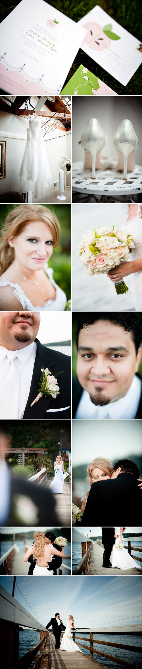seattle waterfront real wedding, black, white, blush and apple green wedding color palette, photo by laurel mcconnell phootgraphy seattle waterfront real wedding, black, white, blush and apple green wedding color palette, photo by laurel mcconnell phootgraphy