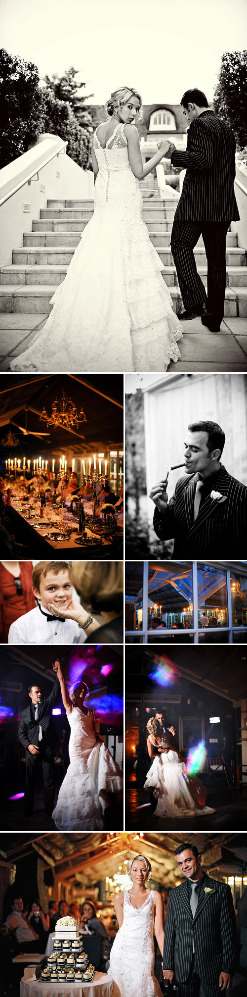 glamorous south african real wedding reception, black, white, gray and silver wedding color palette, images by Eric Uys glamorous south african real wedding reception, black, white, gray and silver wedding color palette, images by Eric Uys