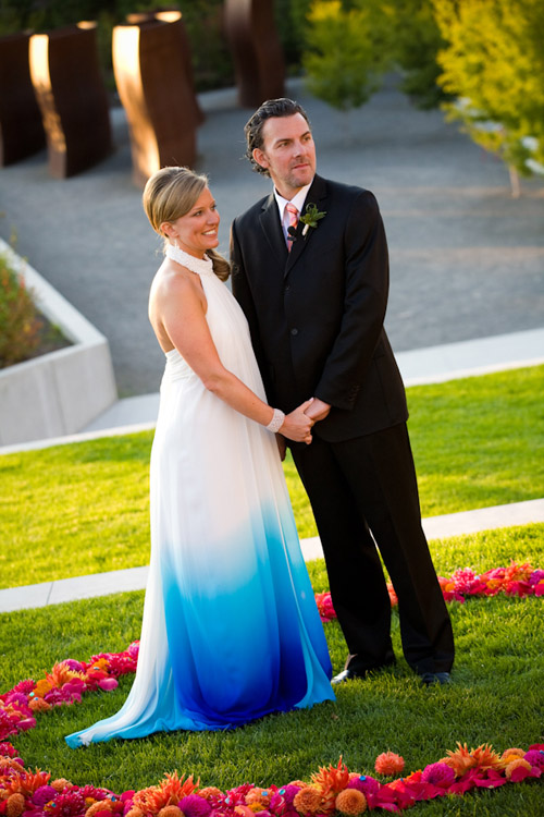 blue ombre wedding dress photo by stephanie cristalli blue ombre wedding dress photo by stephanie cristalli