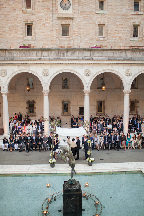 Boston Public Library Wedding, photos by Nathan Smith and Angi Welsch for Ira Lippke Studios | junebugweddings.com Boston Public Library Wedding, photos by Nathan Smith and Angi Welsch for Ira Lippke Studios | junebugweddings.com
