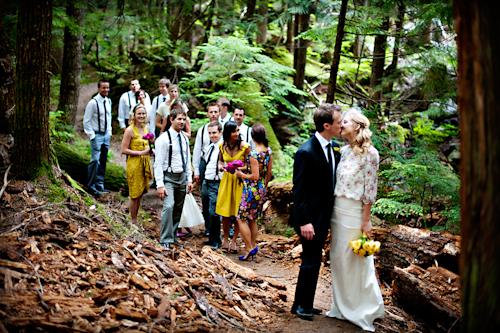 Rustic, outdoor wedding in Whistler, British Columbia - Photos by Anastasia Photography | junebugweddings.com Rustic, outdoor wedding in Whistler, British Columbia - Photos by Anastasia Photography | junebugweddings.com