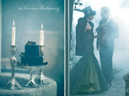 dark, mysterious, gothic wedding fashion, floral and decor inspiration, photo shoot by Joan Allen, Merryl Brown Events and Camilla Svensson Burns dark, mysterious, gothic wedding fashion, floral and decor inspiration, photo shoot by Joan Allen, Merryl Brown Events and Camilla Svensson Burns