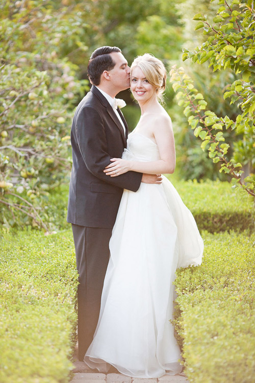 Romantic Sunset Wedding at Villa De Flores, photo by Bryan Miller Photography Romantic Sunset Wedding at Villa De Flores, photo by Bryan Miller Photography