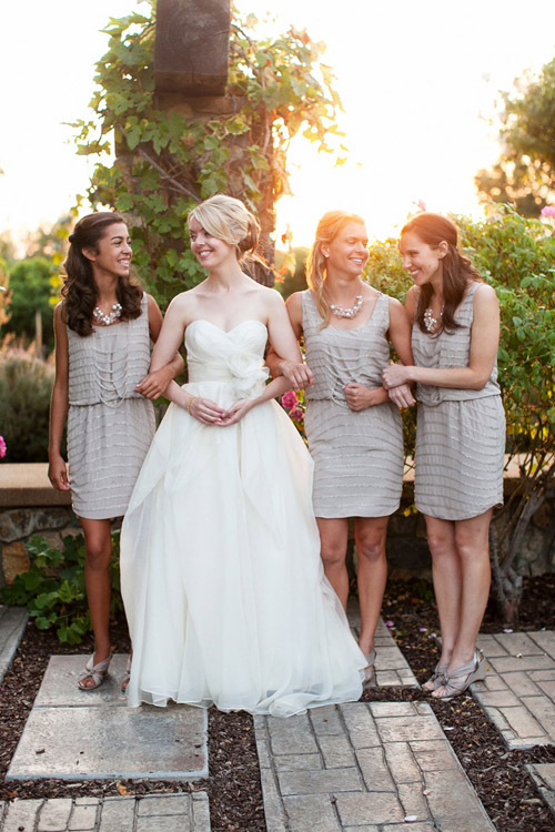 Romantic Sunset Wedding at Villa De Flores, photo by Bryan Miller Photography Romantic Sunset Wedding at Villa De Flores, photo by Bryan Miller Photography