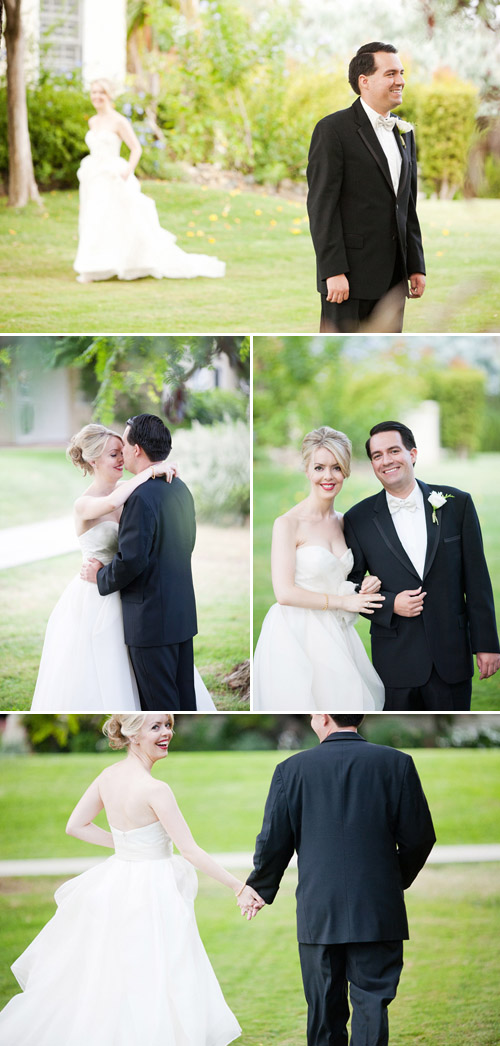 Romantic Sunset Wedding at Villa De Flores, photo by Bryan Miller Photography Romantic Sunset Wedding at Villa De Flores, photo by Bryan Miller Photography