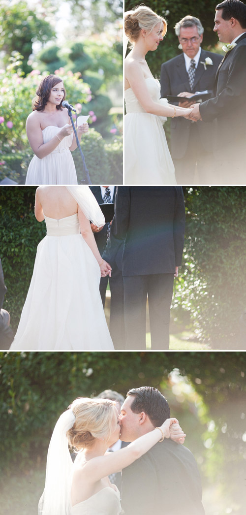 Romantic Sunset Wedding at Villa De Flores, photo by Bryan Miller Photography Romantic Sunset Wedding at Villa De Flores, photo by Bryan Miller Photography