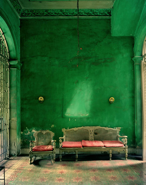 Green interior and architecture in Cuba, photo by Michael Eastman - eastmanimages.com Green interior and architecture in Cuba, photo by Michael Eastman - eastmanimages.com