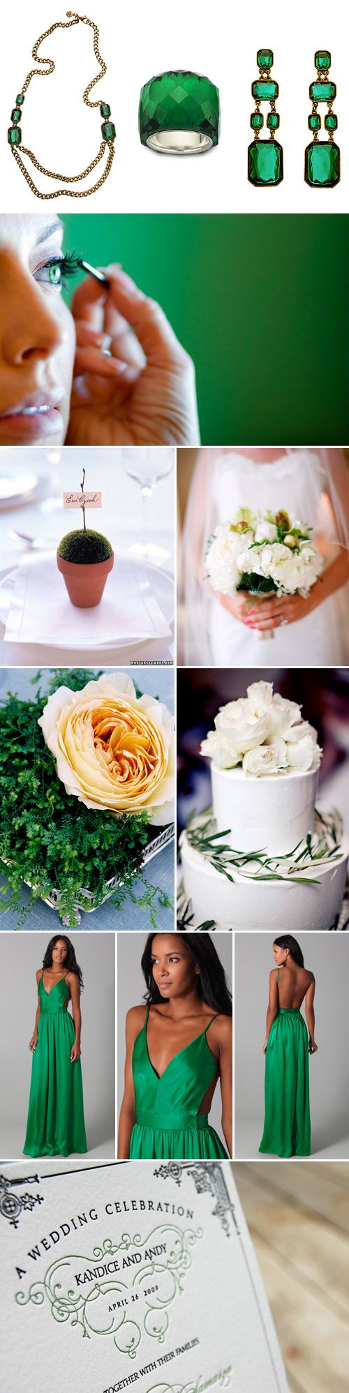 emerald green wedding color ideas and inspiration, green wedding decor, fashion and jewelry emerald green wedding color ideas and inspiration, green wedding decor, fashion and jewelry