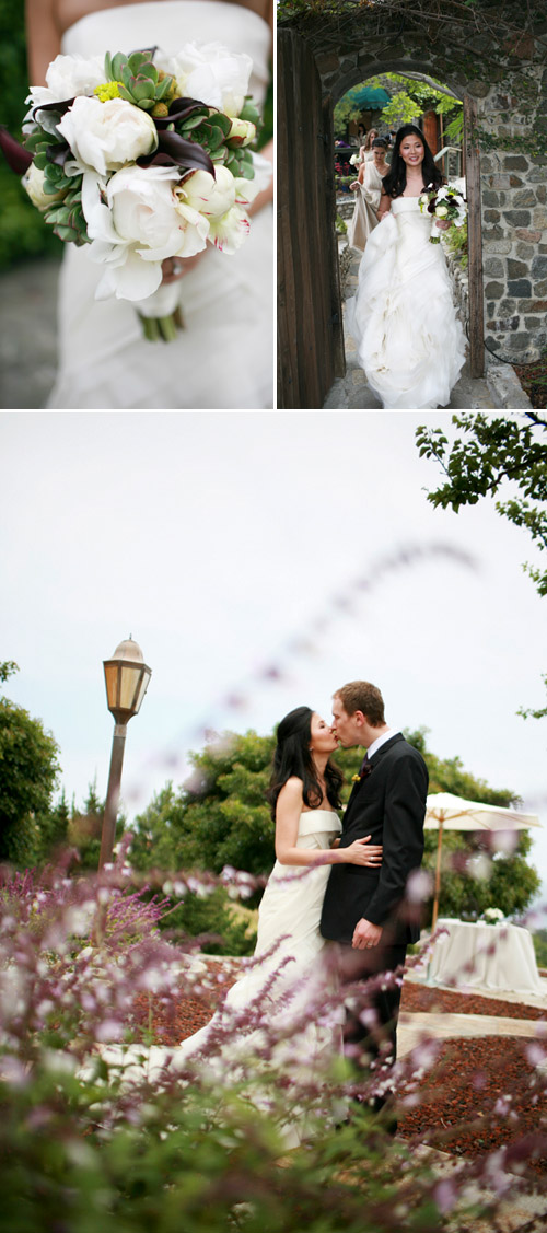 Garden Wedding at Stone Manor, Malibu - photo by Katie Robertson Garden Wedding at Stone Manor, Malibu - photo by Katie Robertson