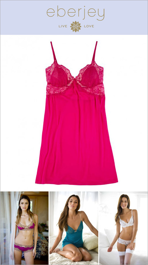 Mila Chemise from Eberjey in the junebugweddings.com Holiday Bridal Fashion Giveaway! Mila Chemise from Eberjey in the junebugweddings.com Holiday Bridal Fashion Giveaway!