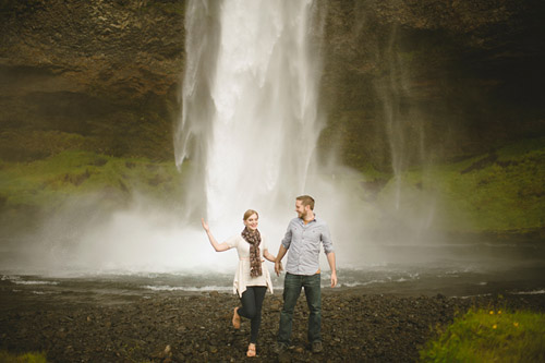 Iceland engagement photos of Caroline and Ben by Nordica Photography | via junebugweddings.com Iceland engagement photos of Caroline and Ben by Nordica Photography | via junebugweddings.com