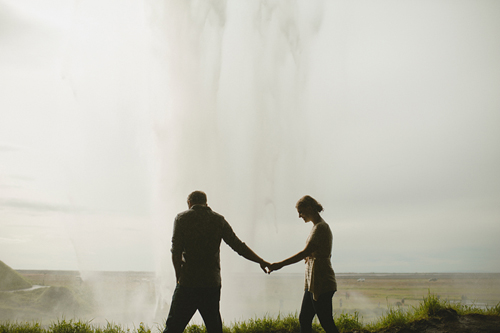 Iceland engagement photos of Caroline and Ben by Nordica Photography | via junebugweddings.com Iceland engagement photos of Caroline and Ben by Nordica Photography | via junebugweddings.com