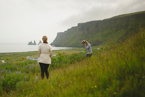 Iceland engagement photos of Caroline and Ben by Nordica Photography | via junebugweddings.com Iceland engagement photos of Caroline and Ben by Nordica Photography | via junebugweddings.com