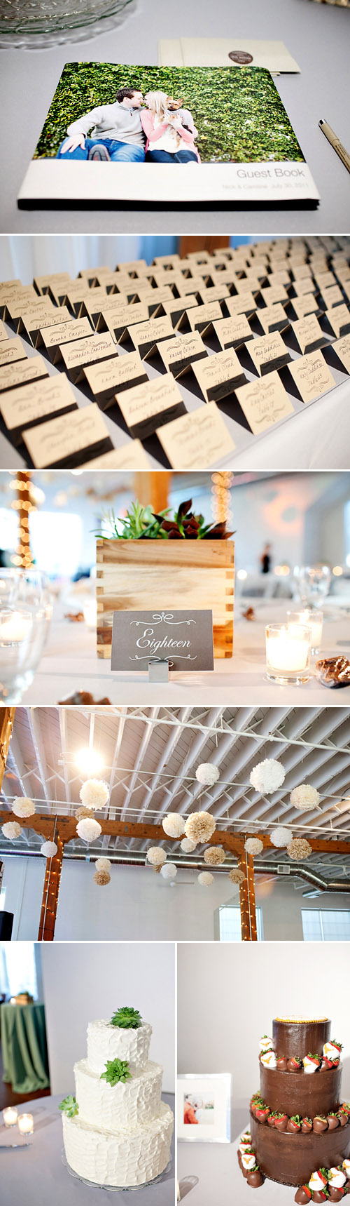 Modern Dallas Wedding, Photo by Perez Photography Modern Loft Wedding, Photo by Perez Photography