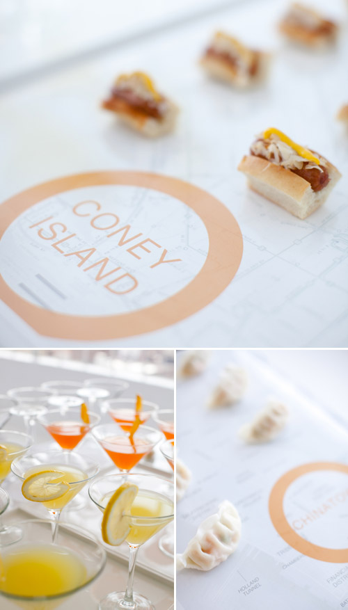 bright black, white, orange and yellow modern NYC loft wedding, photos by Image Singuliere via JunebugWeddings.com bright black, white, orange and yellow modern NYC loft wedding, photos by Image Singuliere via JunebugWeddings.com