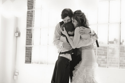 bright black, white, orange and yellow modern NYC loft wedding, photos by Image Singuliere via JunebugWeddings.com bright black, white, orange and yellow modern NYC loft wedding, photos by Image Singuliere via JunebugWeddings.com