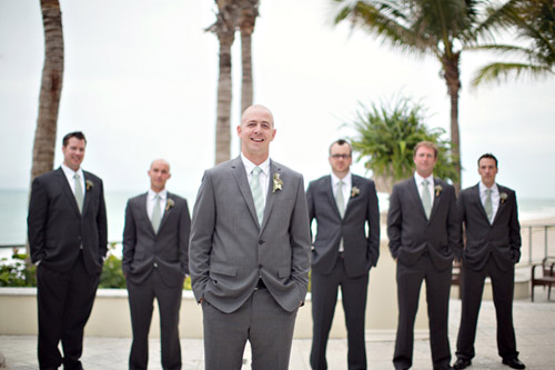 Beach Wedding with muted color palette, Photos by Vitalic Photo | Junebug Weddings Beach Wedding with muted color palette, Photos by Vitalic Photo | Junebug Weddings