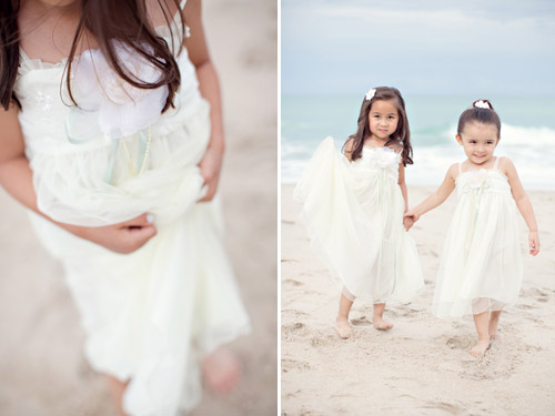 Beach Wedding with muted color palette, Photos by Vitalic Photo | Junebug Weddings Beach Wedding with muted color palette, Photos by Vitalic Photo | Junebug Weddings