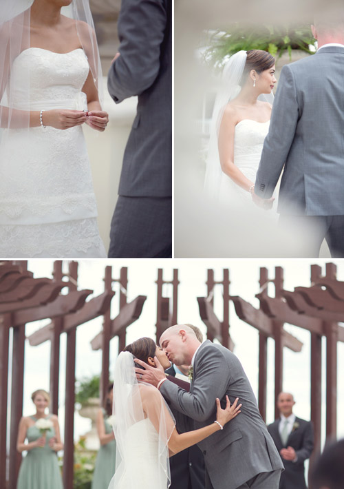Beach Wedding with muted color palette, Photos by Vitalic Photo | Junebug Weddings Beach Wedding with muted color palette, Photos by Vitalic Photo | Junebug Weddings