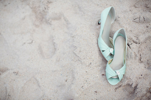 Beach Wedding with muted color palette, Photos by Vitalic Photo | Junebug Weddings Beach Wedding with muted color palette, Photos by Vitalic Photo | Junebug Weddings