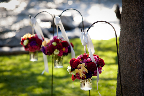 Lake Tahoe wedding in saturated jewel tones - photos by Catherine Hall Studios | junebugweddings.com Lake Tahoe wedding in saturated jewel tones - photos by Catherine Hall Studios | junebugweddings.com