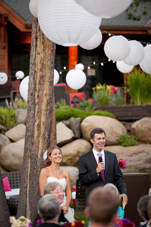 Lake Tahoe wedding in saturated jewel tones - photos by Catherine Hall Studios | junebugweddings.com Lake Tahoe wedding in saturated jewel tones - photos by Catherine Hall Studios | junebugweddings.com