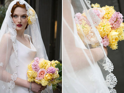 Hyacinth Bridal Bouquet, flowers by Bella Rugosa, photo by Cheri Pearl Photography for Junebug Weddings Vintage Fashion Report Hyacinth Bridal Bouquet, flowers by Bella Rugosa, photo by Cheri Pearl Photography for Junebug Weddings Vintage Fashion Report